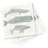 Whales Paper Cocktail Napkins (Pack of 20) Paper Cocktail Napkin - rockflowerpaper